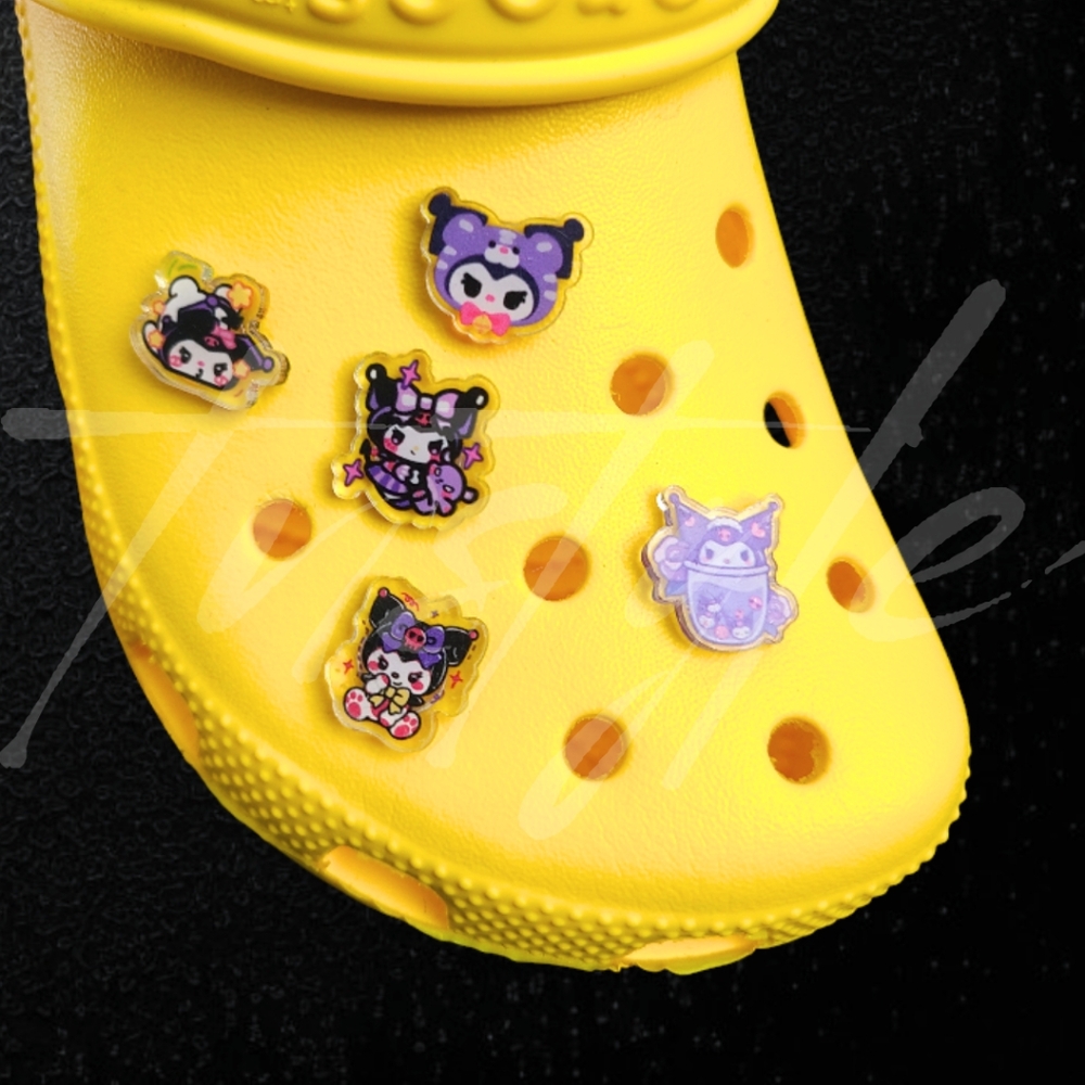 ⭐️4/$25⭐️ 5 Sanrio Kuromi Shoe Charms